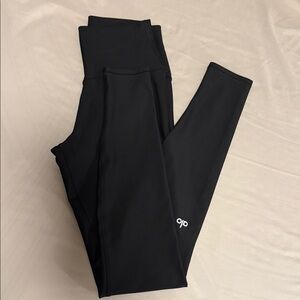 ALO Yoga Jet Black High-Waist Leggings